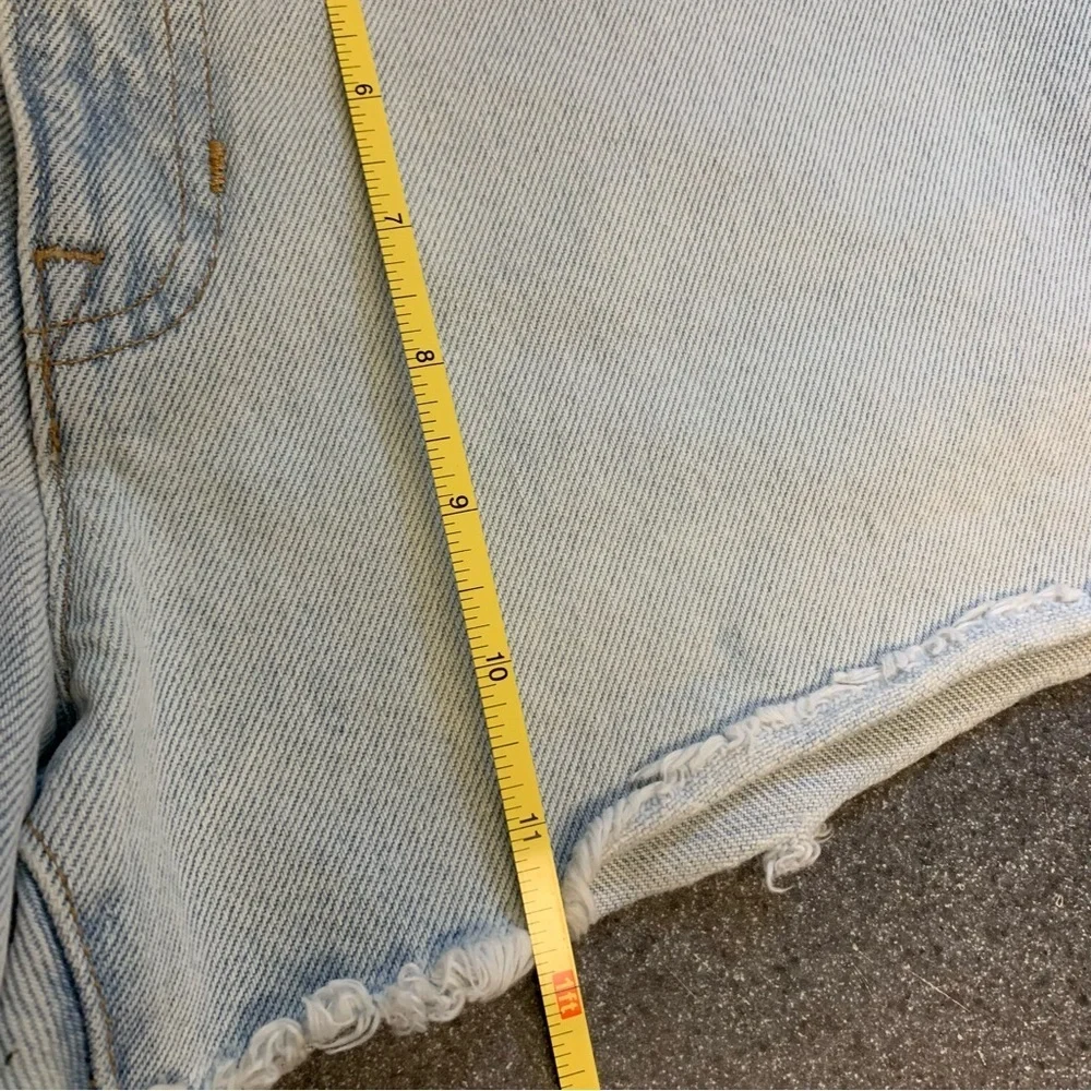 J. Crew relaxed fit denim jean shorts Size 27 minimalist basic vacation beach